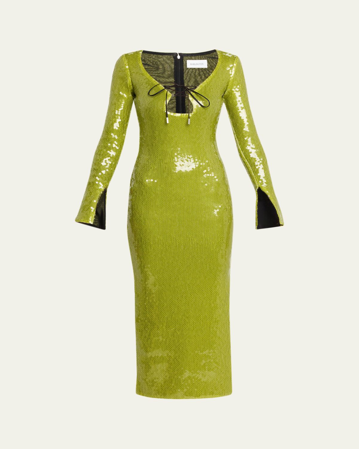 16ARLINGTON Solaria Sequined Midi Dress