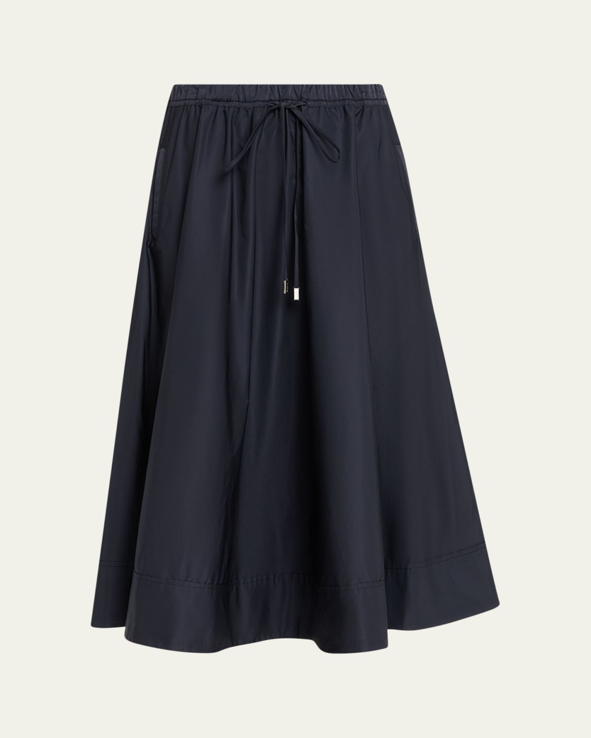 SIMKHAI Flynn Technical A-Line Midi Skirt