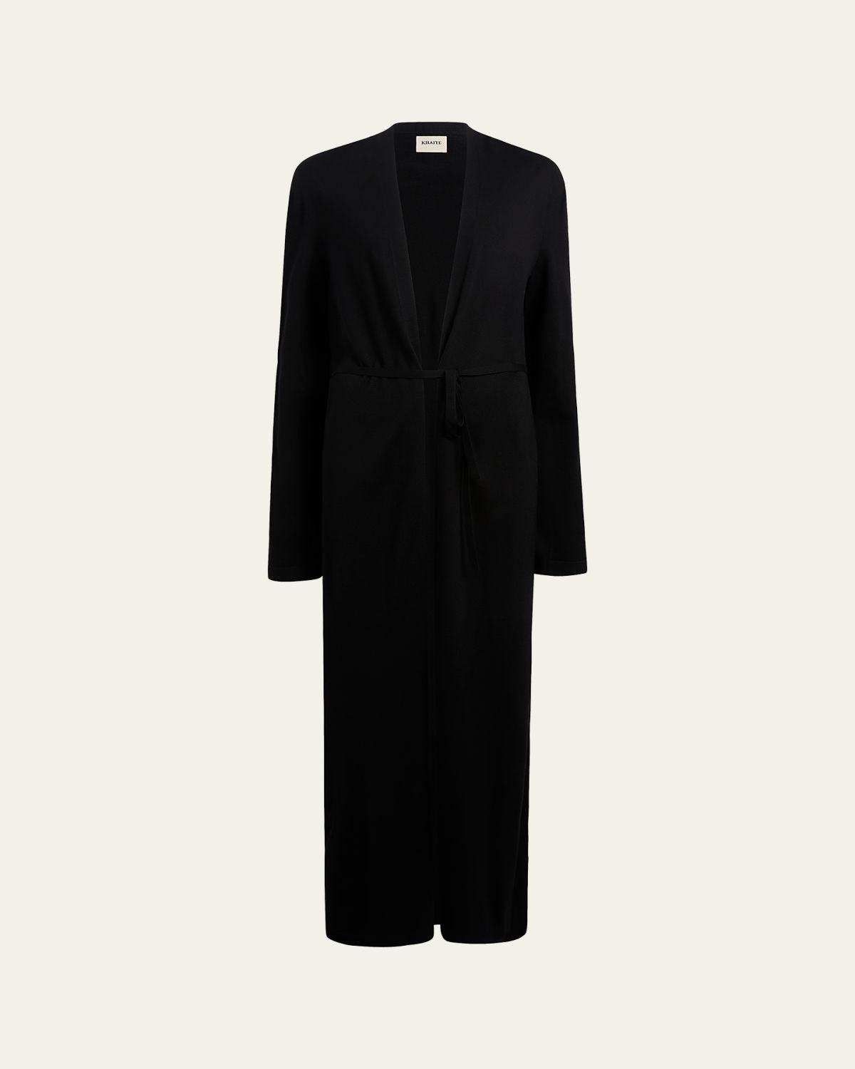 Khaite Alek Long Wrap Cardigan