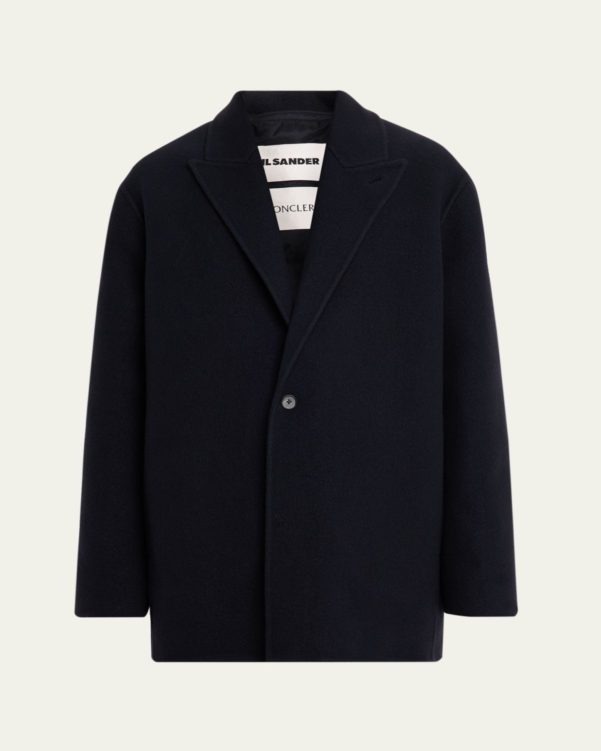 Moncler Genius x JIL SANDER Men's Rhamnose 3-in-1 Wool Mono-Breasted Down Jacket