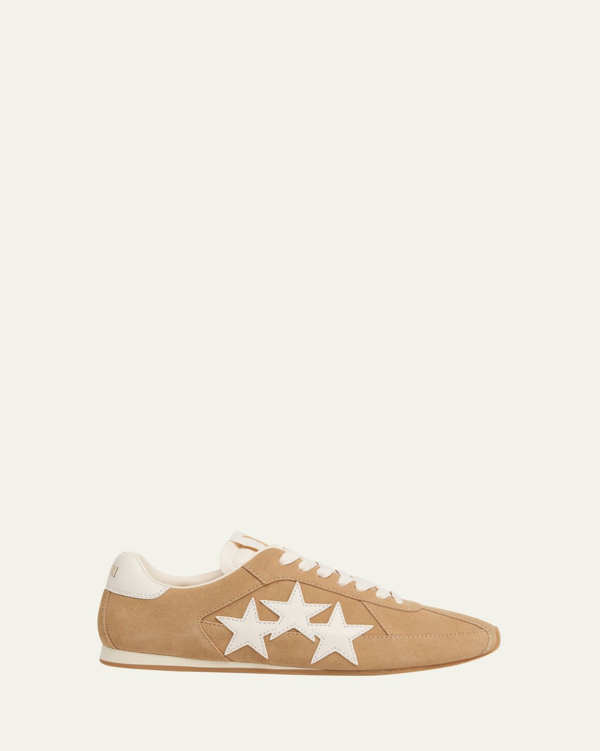 Amiri Men's Pacific Flat Suede & Leather Low-Top Sneakers
