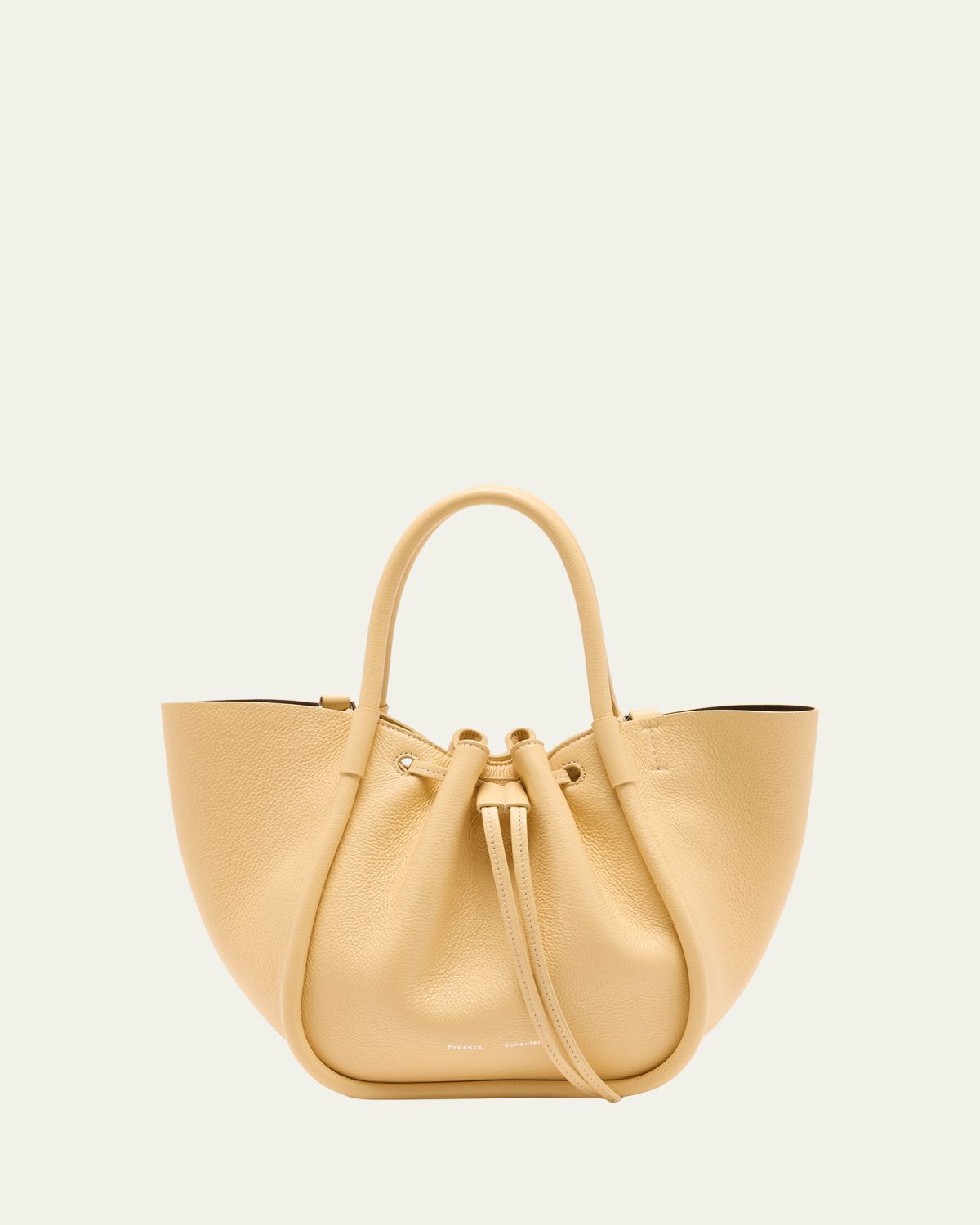 Proenza Schouler Small Ruched Leather Tote Bag