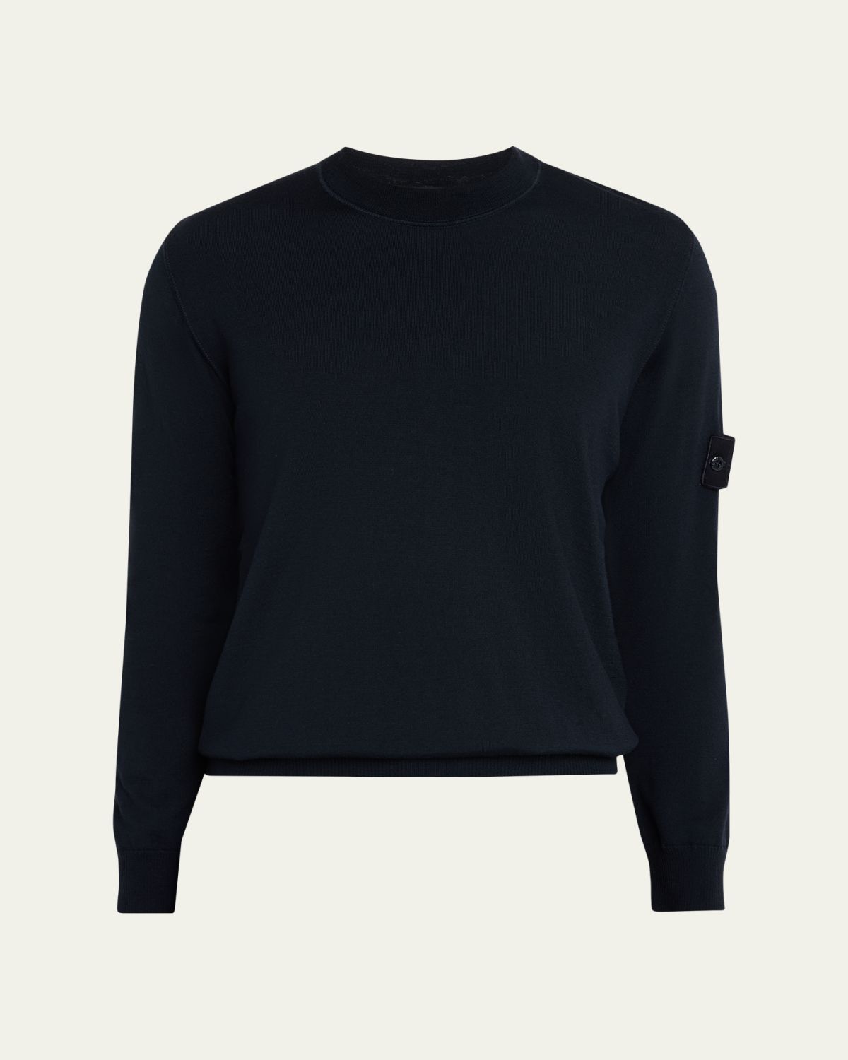 Stone Island Men 's Ghost Wool Crewneck Sweater