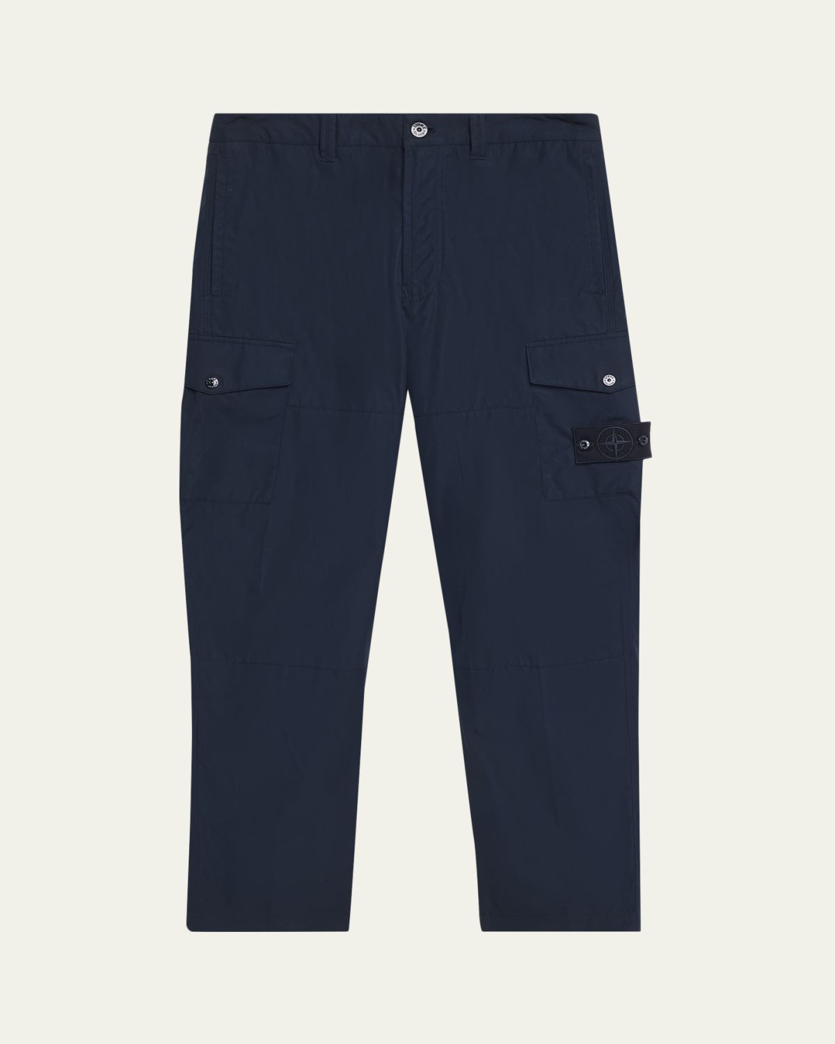 Stone Island Men's Cotton Straight Leg Cargo Pants