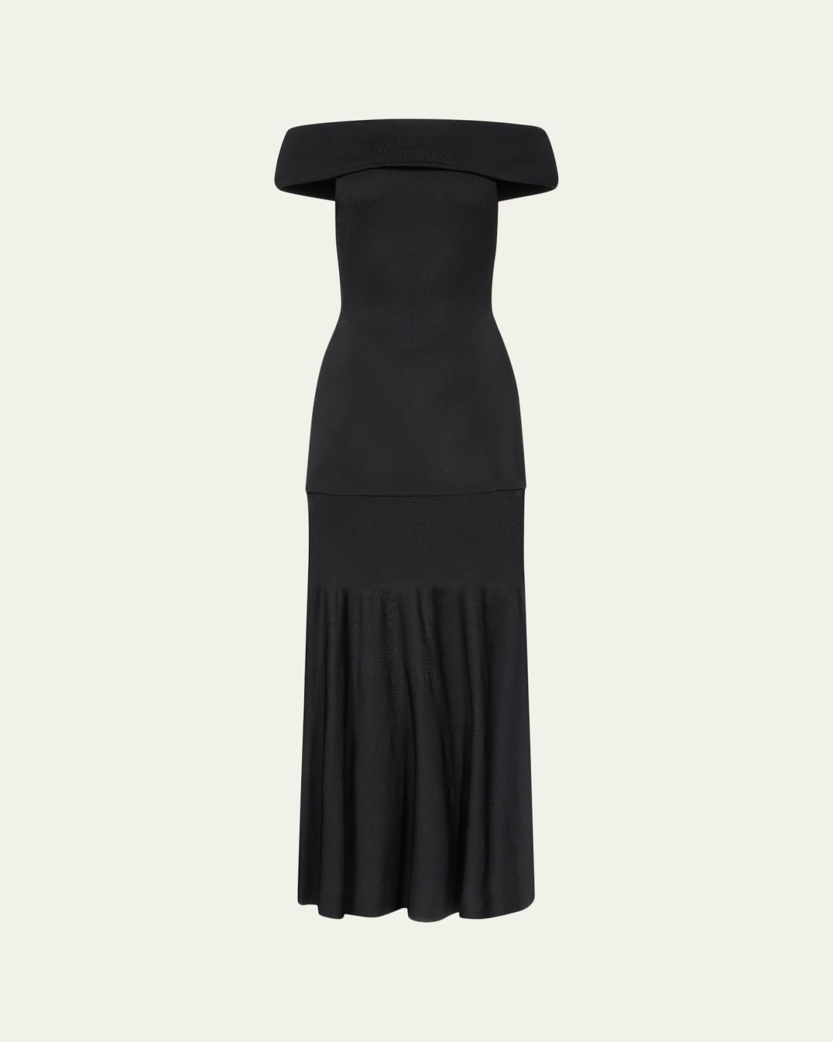 FForme Rosina Off-The-Shoulder Sheer axi Dress