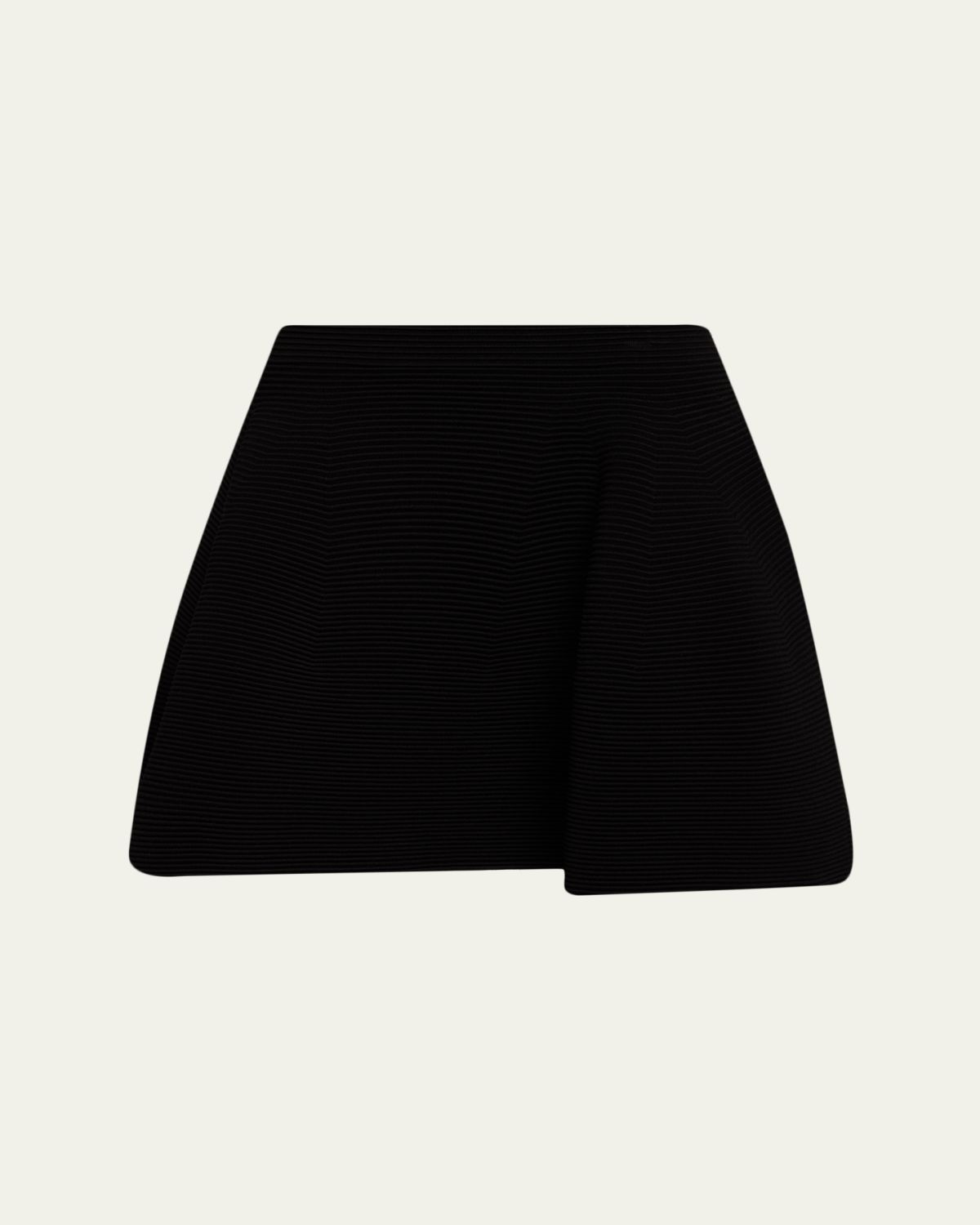 SIMKHAI Wilder Ottoman Knit Mini Skirt