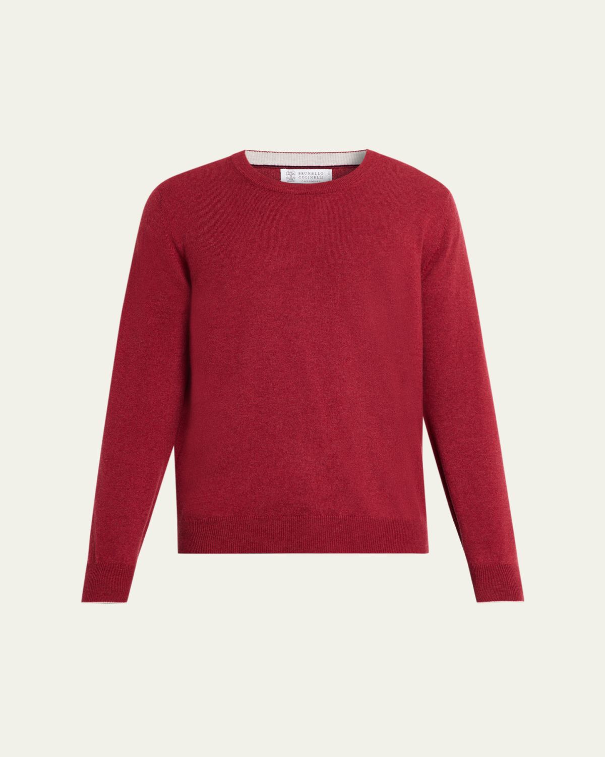 Brunello Cucinelli Men 's Cashmere Knit Crewneck Sweater