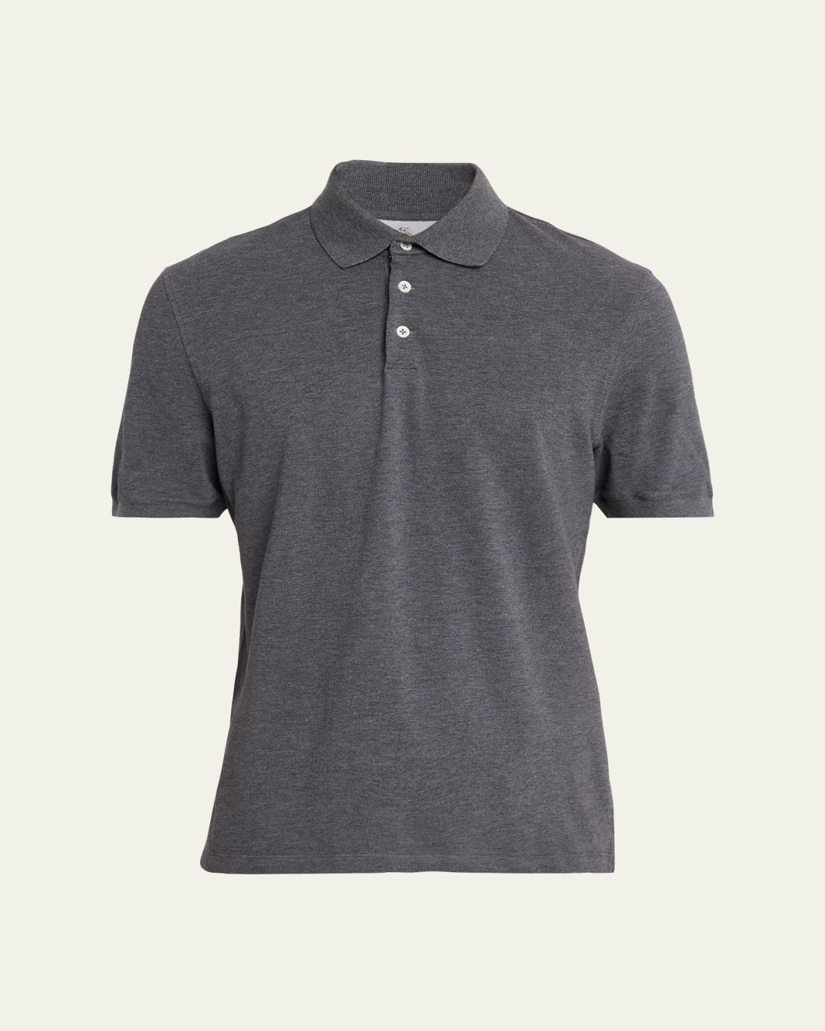 Brunello Cucinelli Men's Cotton Classic Fit Polo Shirt