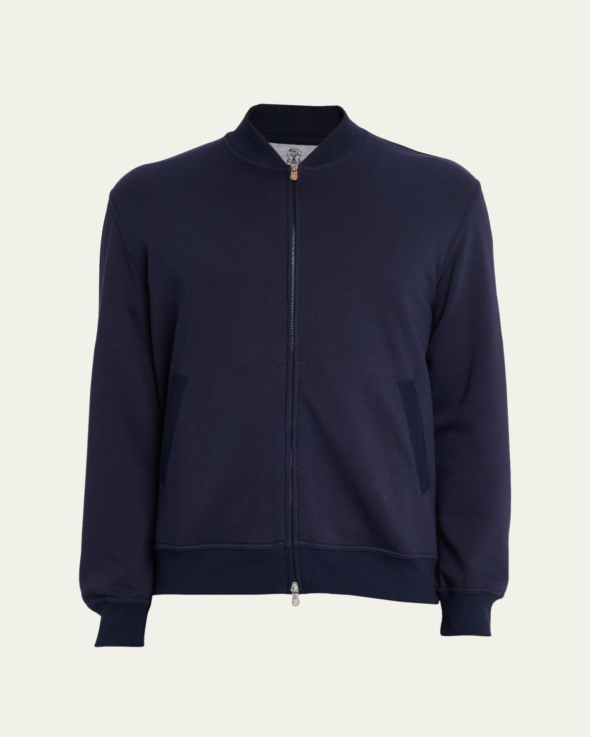 Brunello Cucinelli Men's Cotton Full-Zip Cardigan Sweatshirt