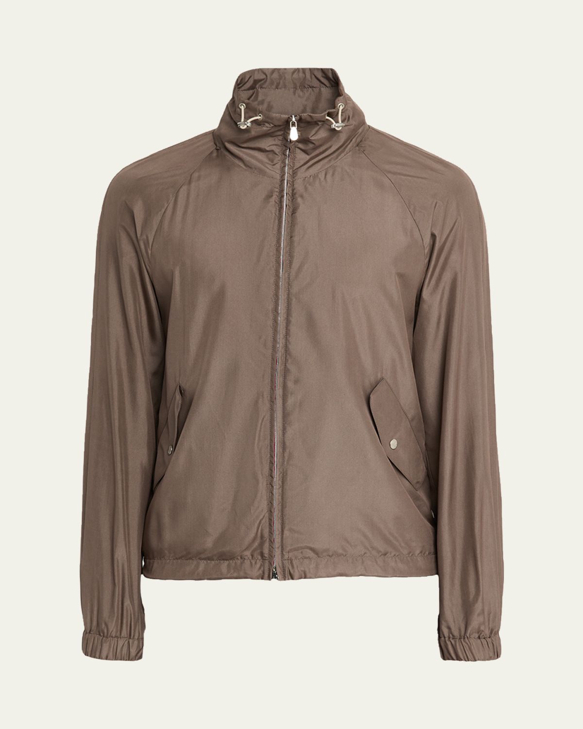 Brunello Cucinelli Men 's Unlined Hooded Full-Zip Jacket