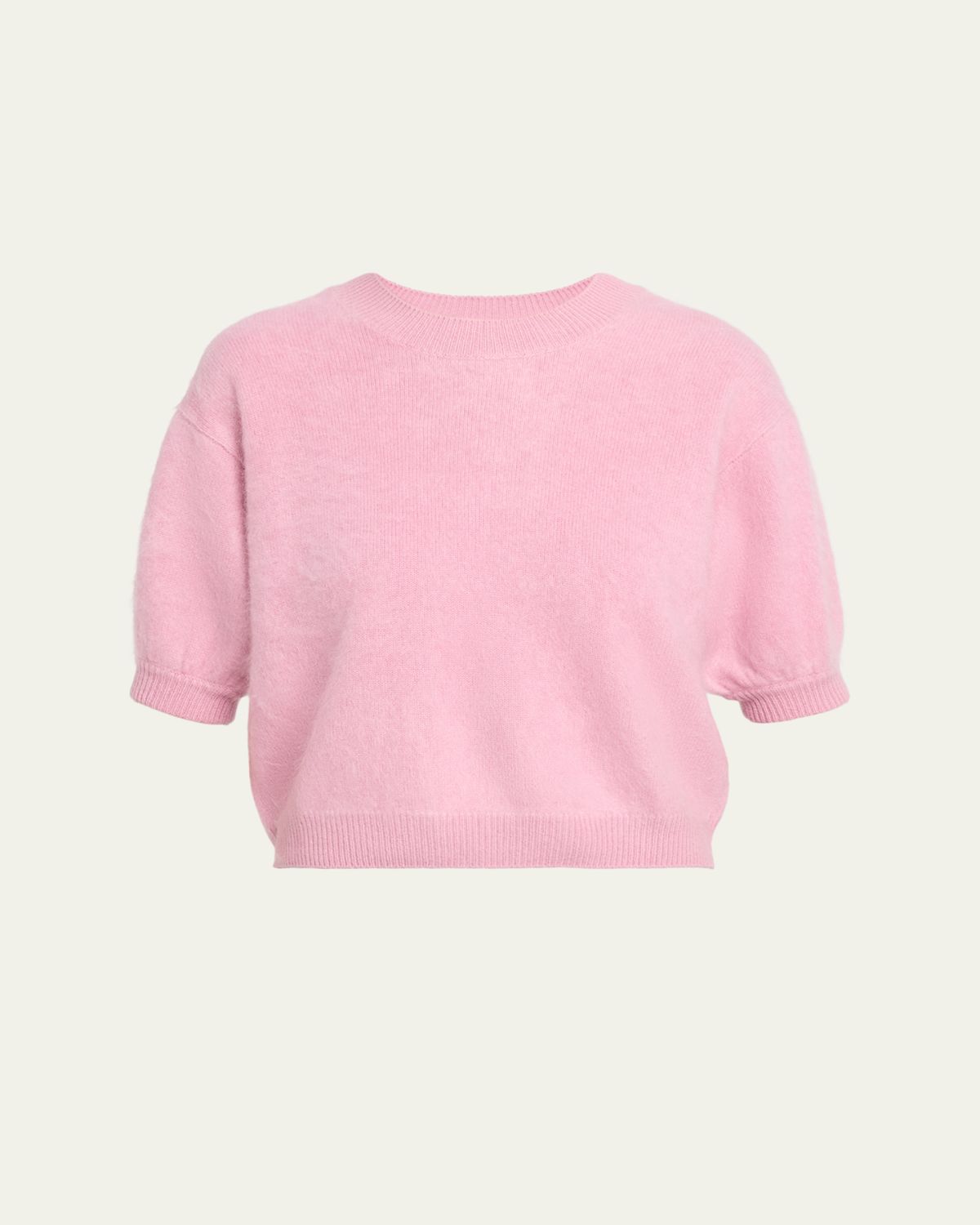 Lisa Yang Juniper Short-Sleeve Cashmere Sweater | Thumbnail 6