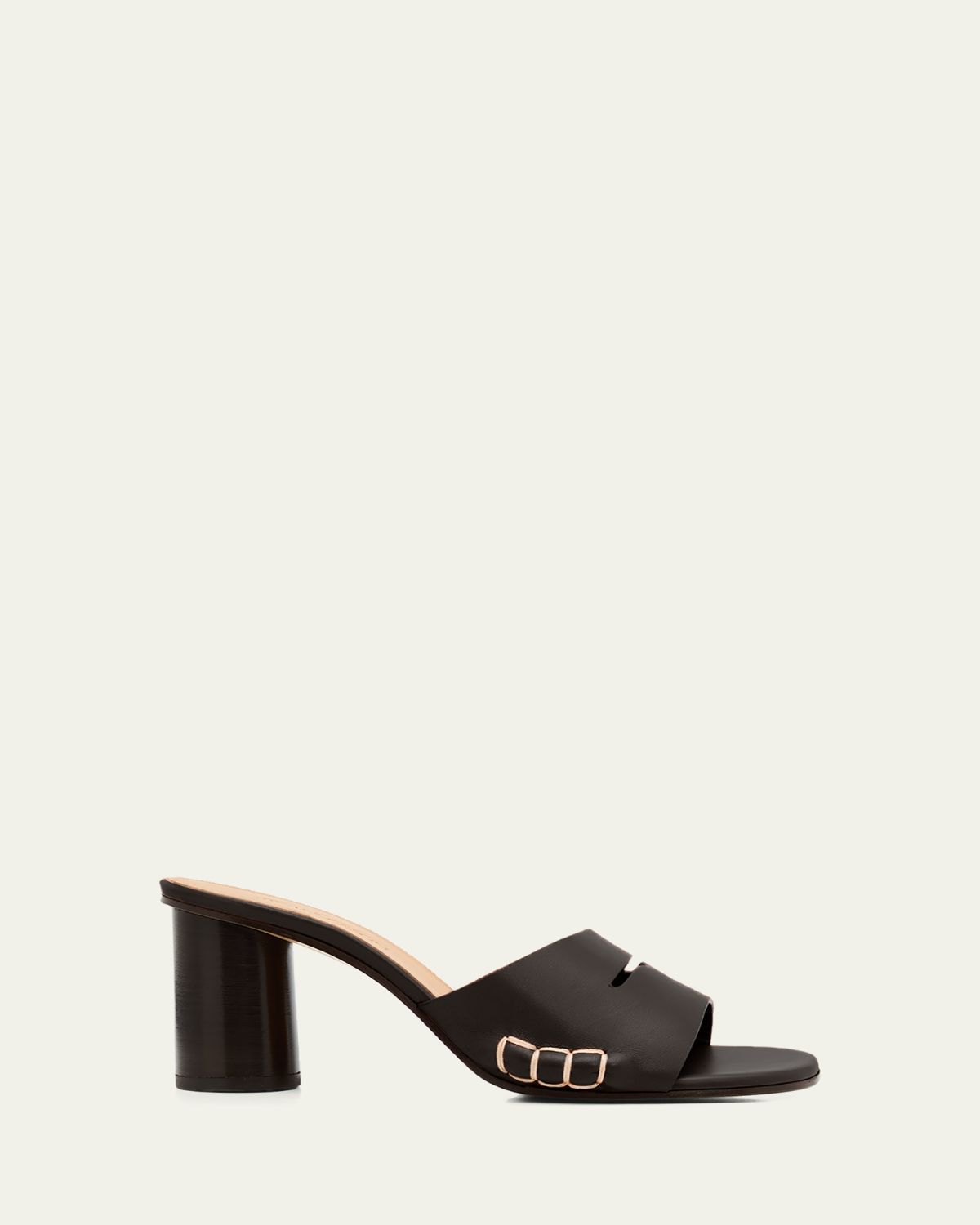 JW Anderson Leather Loafer-Inspired Mule Sandals