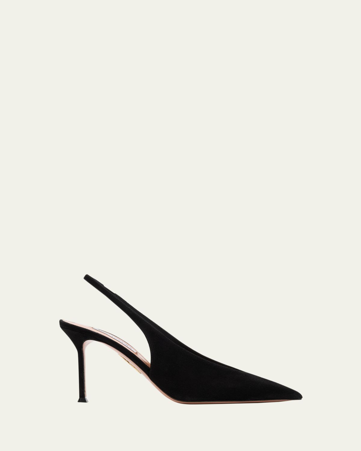 Aquazzura 85mm Voltaire Suede Slingback Pumps