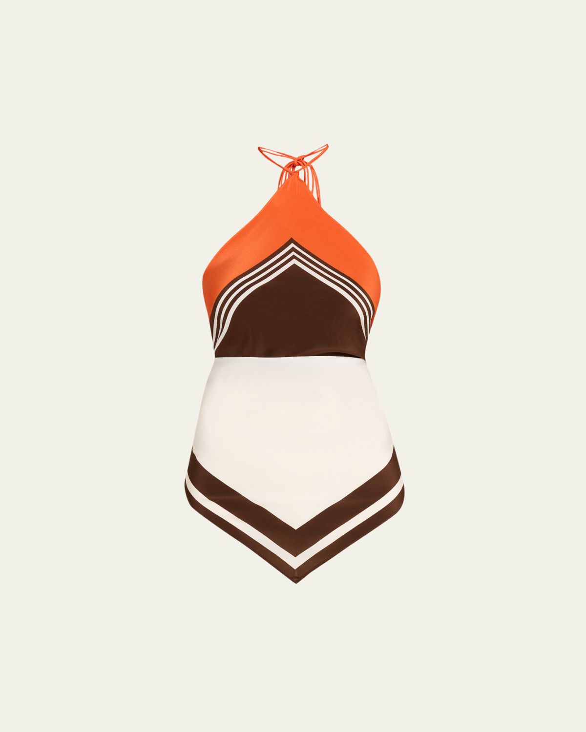 SIR Destino Silk Scarf Top