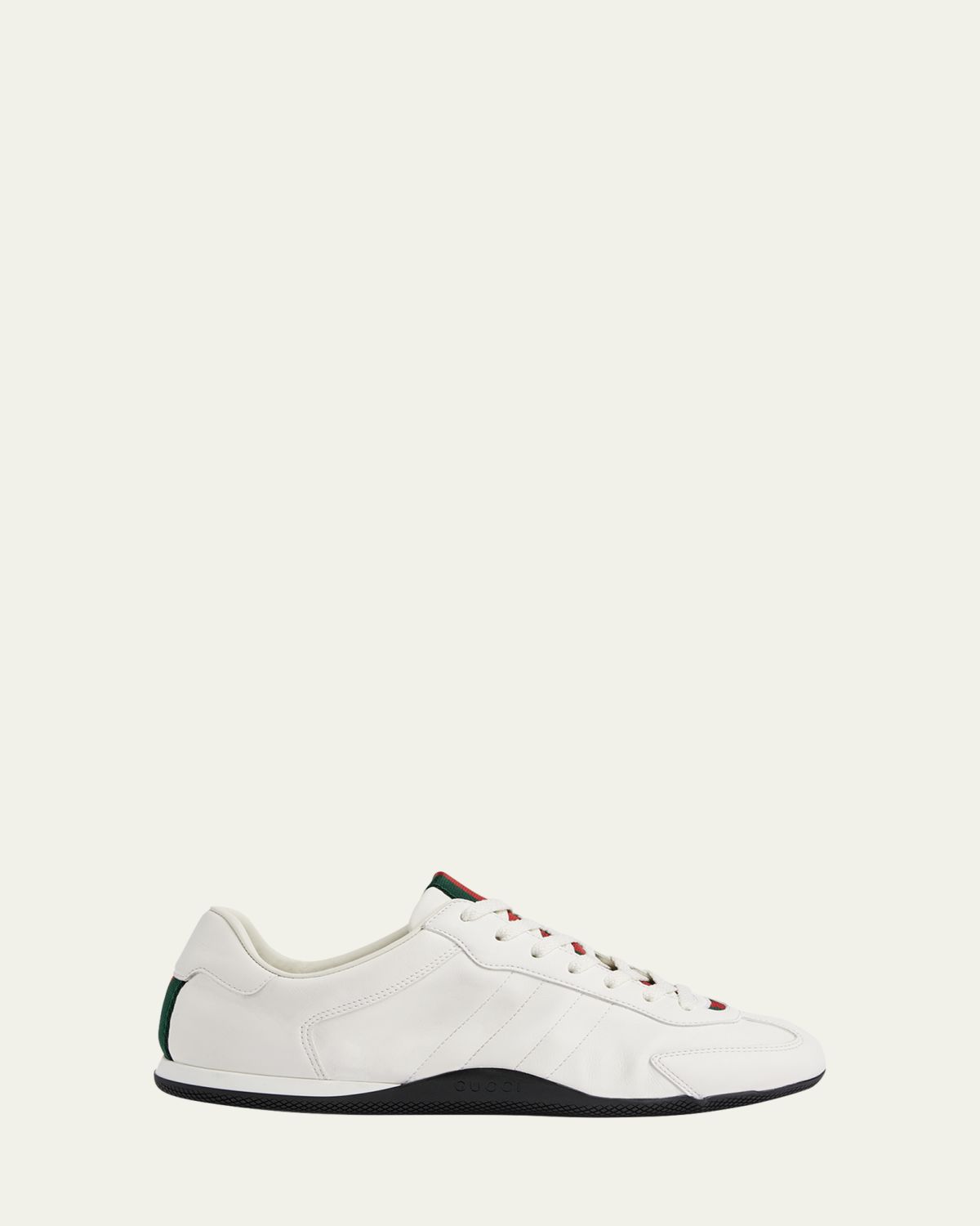 Gucci Men's Shift Leather Low-Top Sneakers | Thumbnail 4