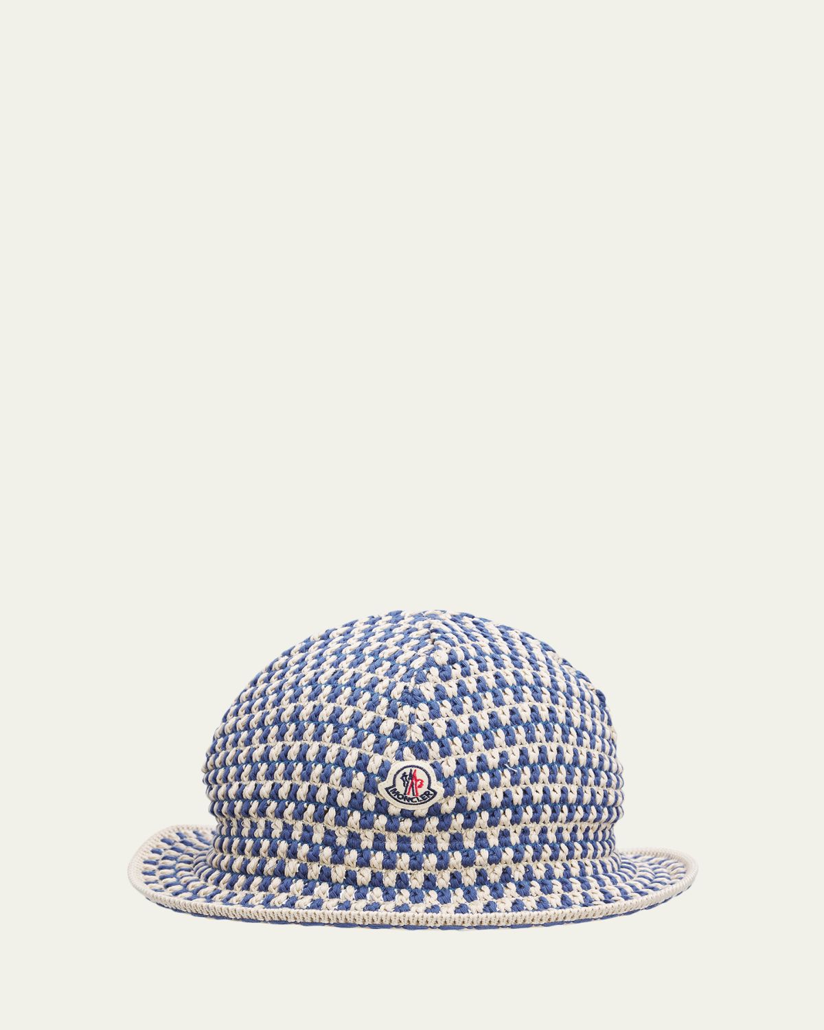 Moncler Men's Crochet Cotton Bucket Hat