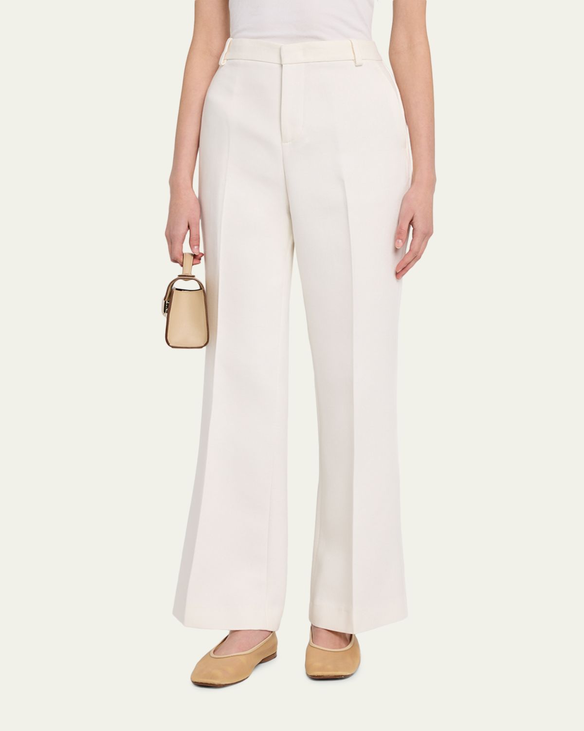 Vince Mid-Rise Flare Trousers | Thumbnail 4