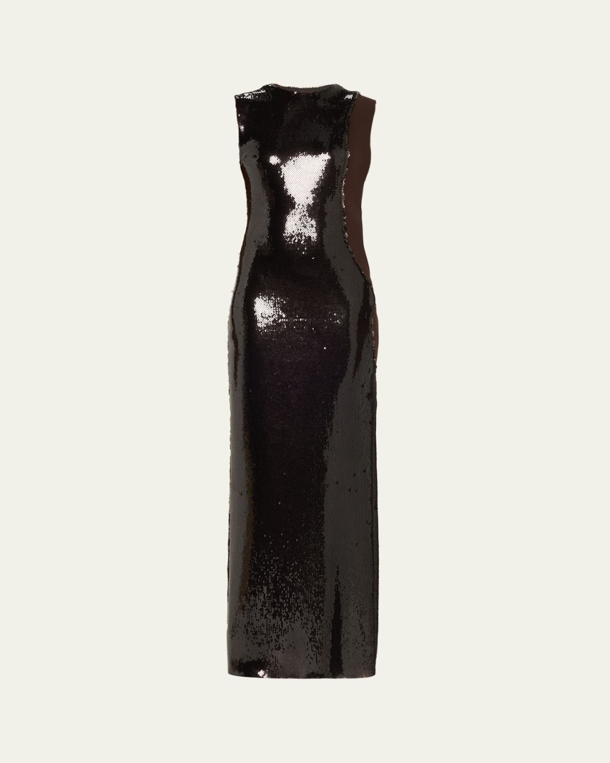 Christopher Esber Opaline Sequin Cut-Out Dress
