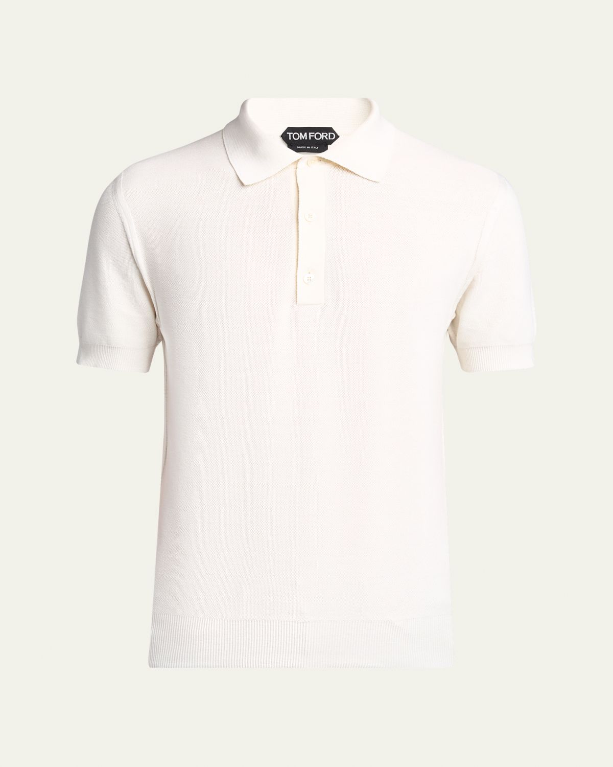 TOM FORD Men 's Classic-Fit Cotton Pique Polo Shirt