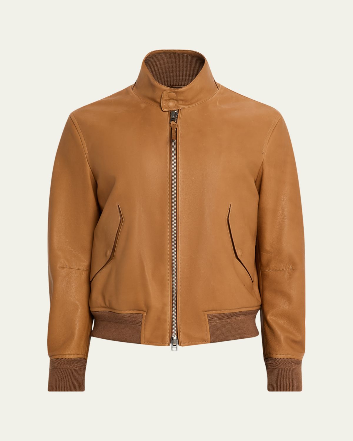 TOM FORD Men's Grain Leather Jacket