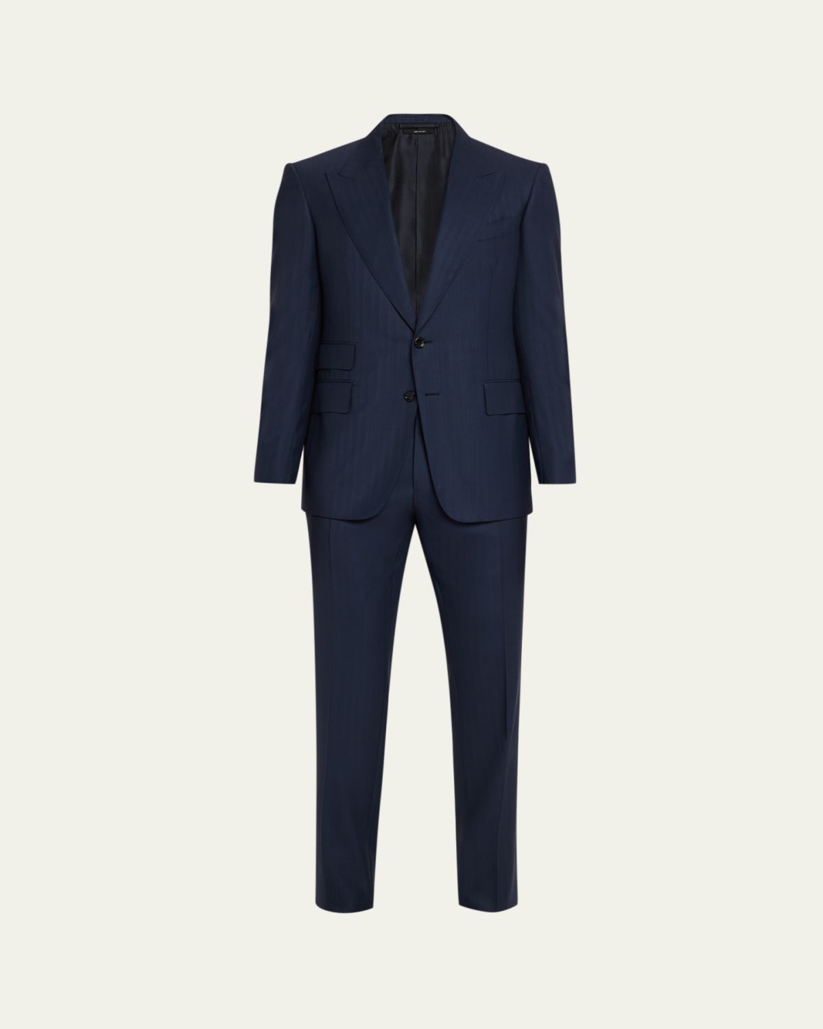 TOM FORD Men's Shelton Herringbone Stripe Suit