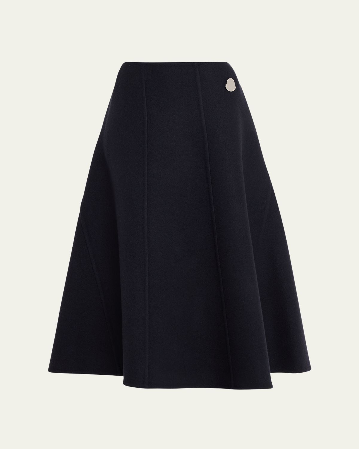 Moncler x Jil Sander Wool Midi Skirt