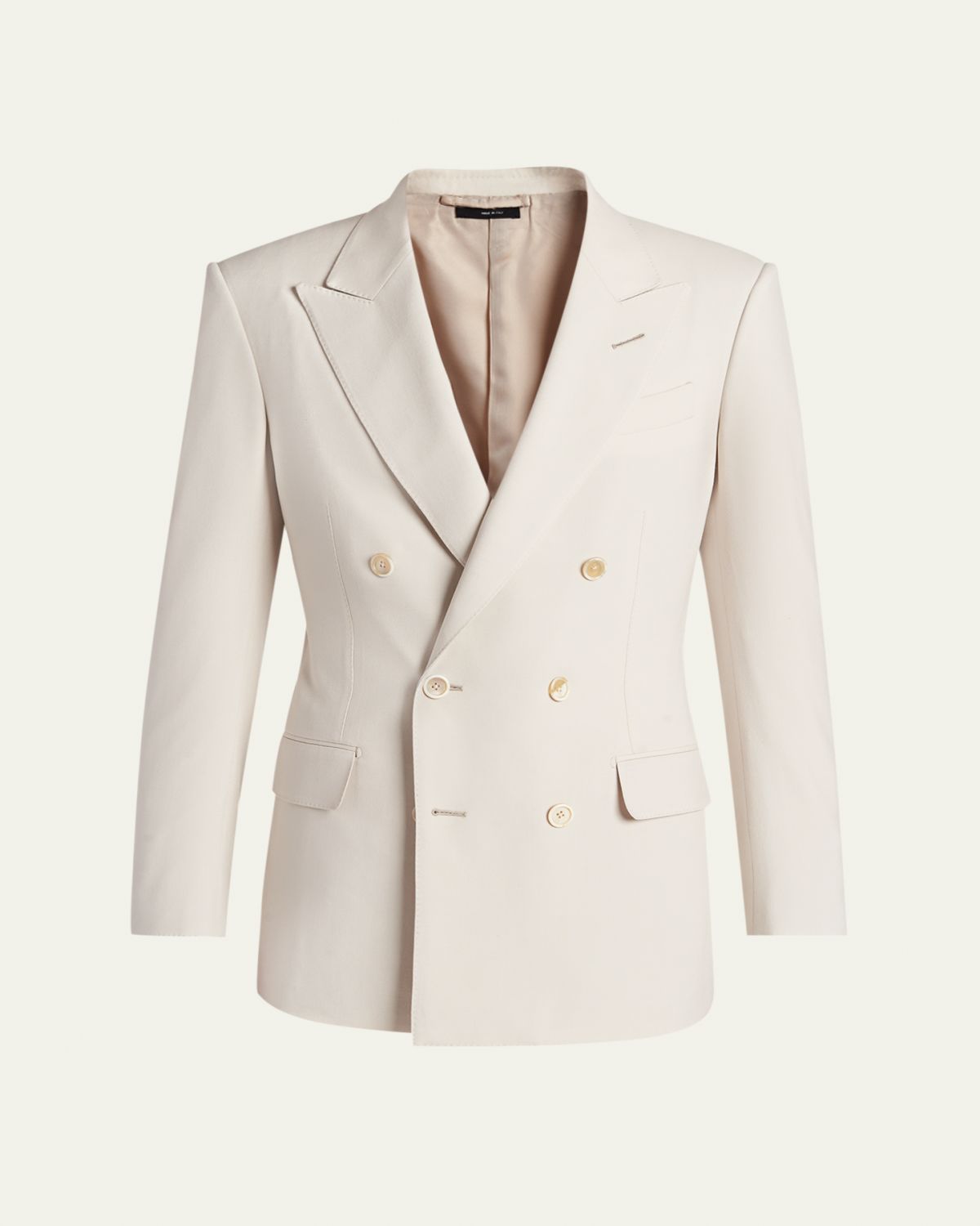 TOM FORD Men 's Wool, Cashmere and Silk Double-Breasted Sport Coat