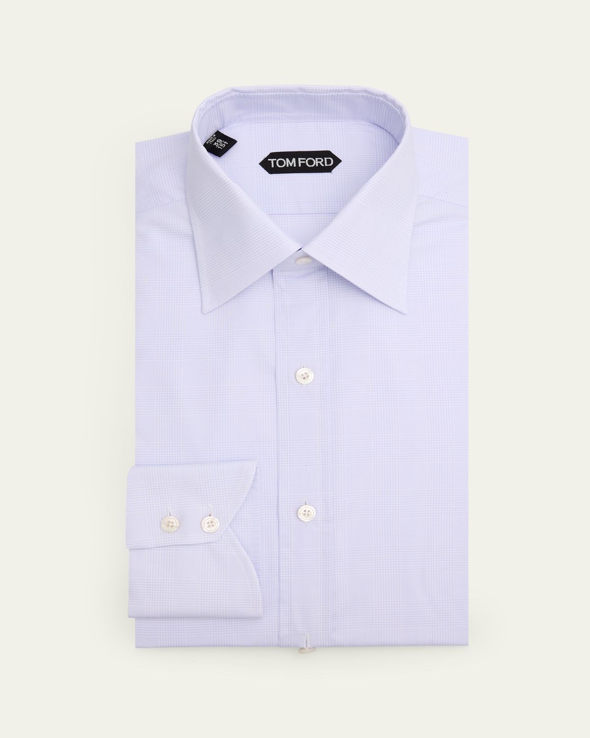 TOM FORD Men's Mutli Check Dress Shirt