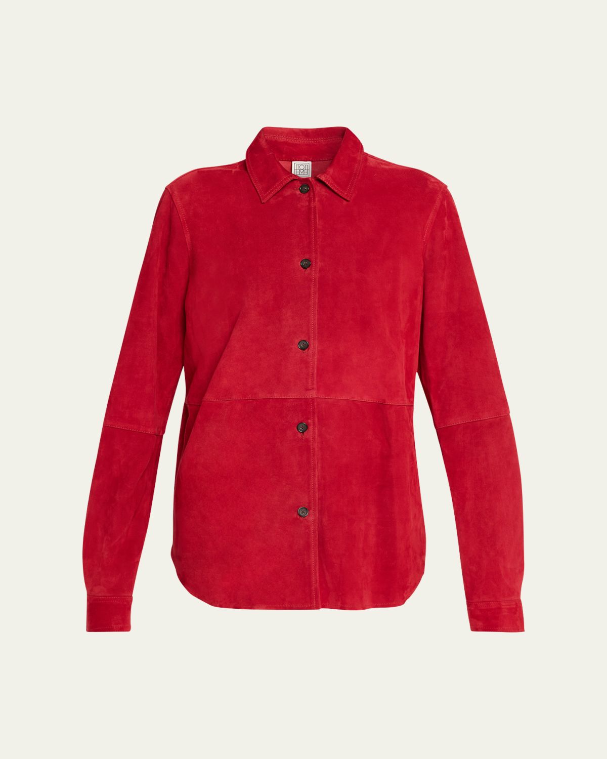 Toteme Soft Suede Shirt