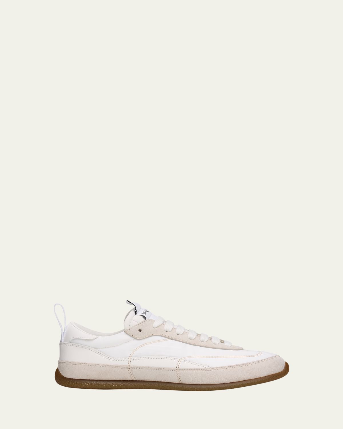 McQueen EC1 Mixed Leather and Nylon Low-Top Trainers