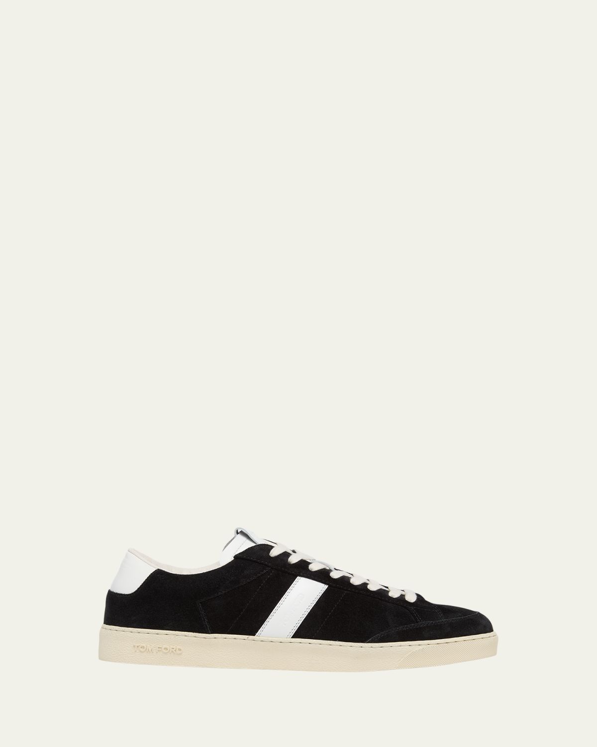 TOM FORD Men's Blake Suede Low-Top Sneakers | Thumbnail 6 TOM FORD Men's Blake Suede Low-Top Sneakers | Thumbnail 6