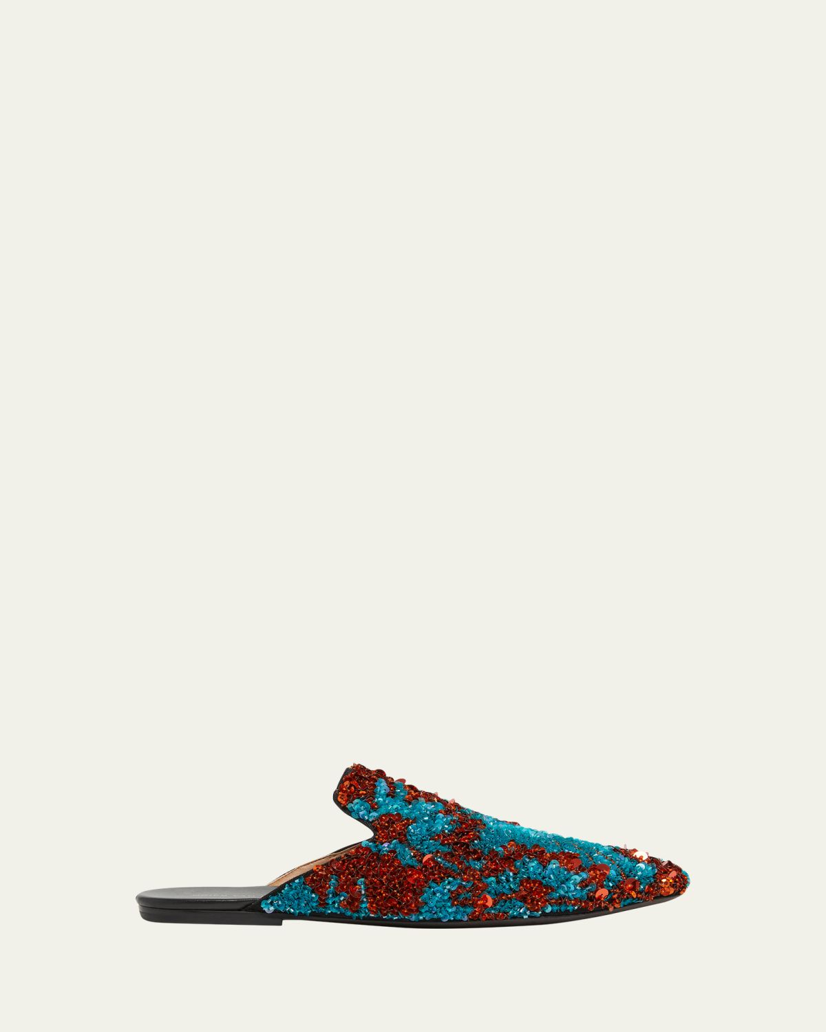 Dries Van Noten Men's Sequined Casual Slippers
