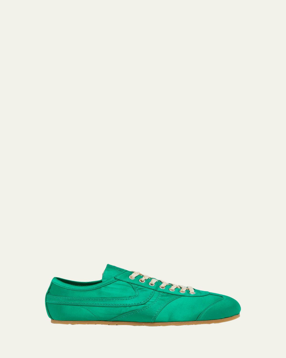 Dries Van Noten Men's Satin Low-Top Sneakers