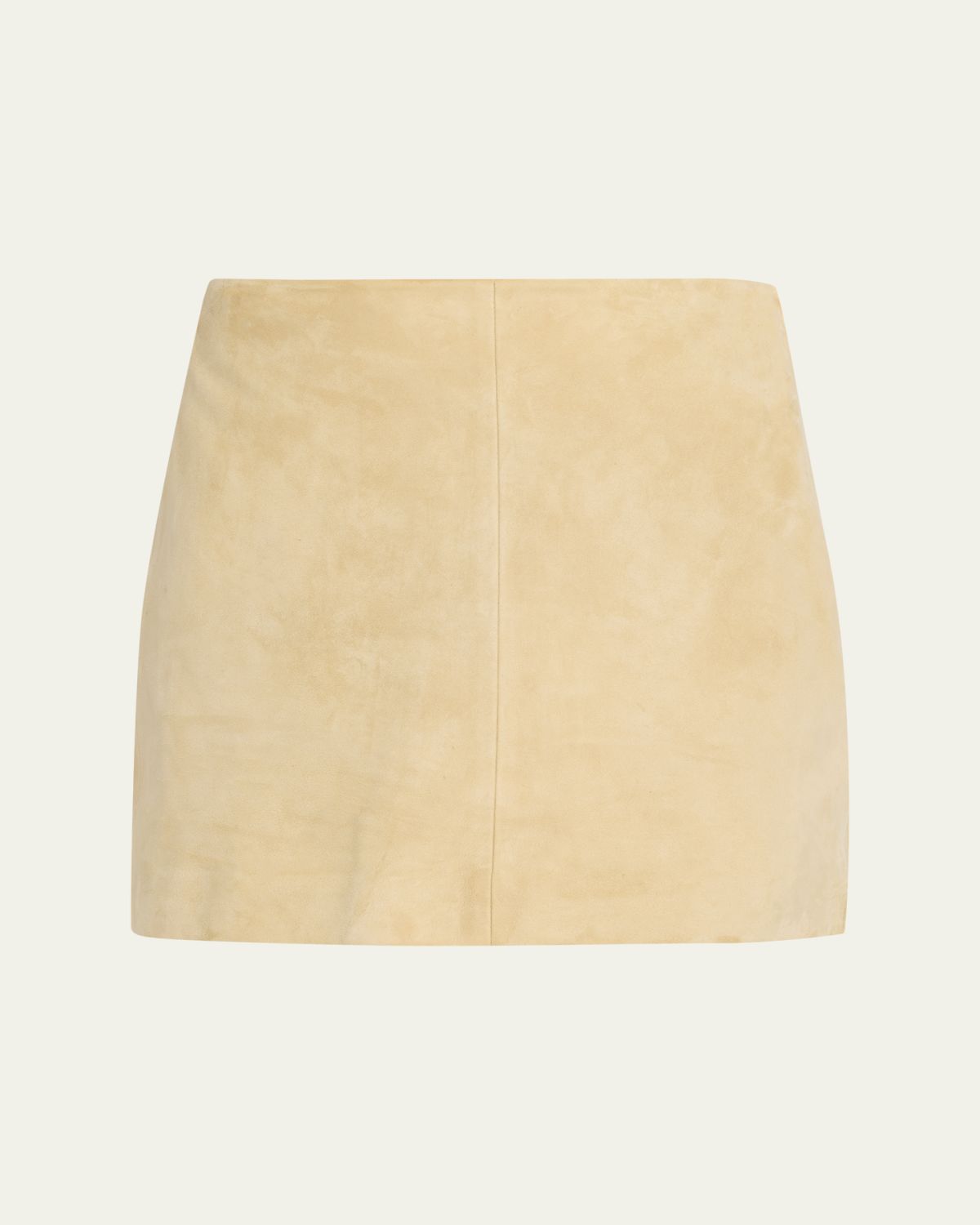Arma Melody A-Line Suede Mini Skirt