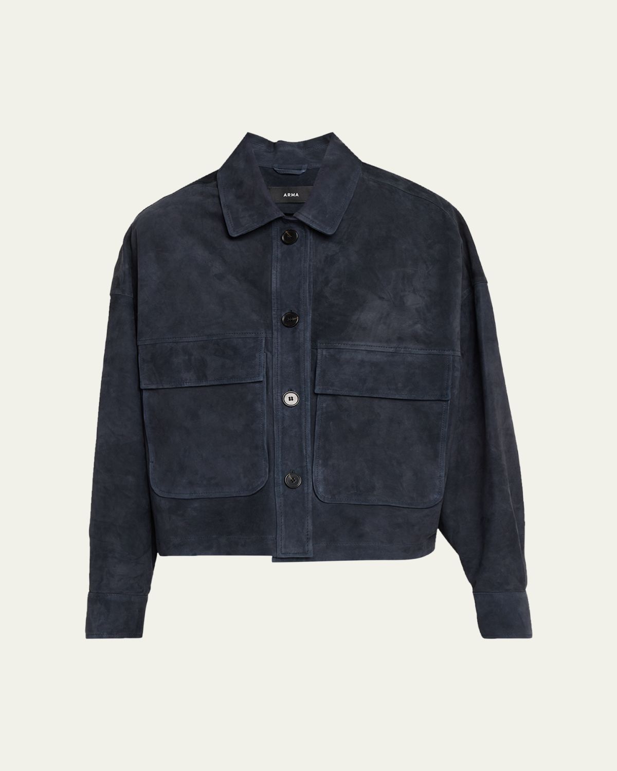 Arma Miri Boxy Lambskin Suede Jacket | Thumbnail 6 Arma Miri Boxy Lambskin Suede Jacket | Thumbnail 6