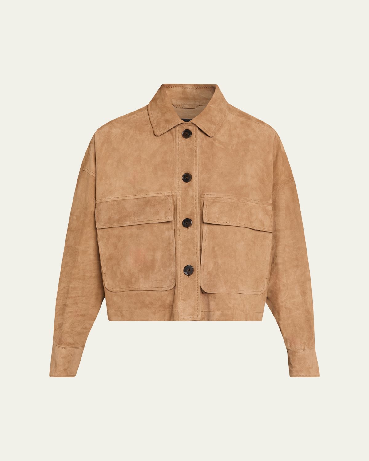 Arma Miri Boxy Lambskin Suede Jacket | Thumbnail 6 Arma Miri Boxy Lambskin Suede Jacket | Thumbnail 6