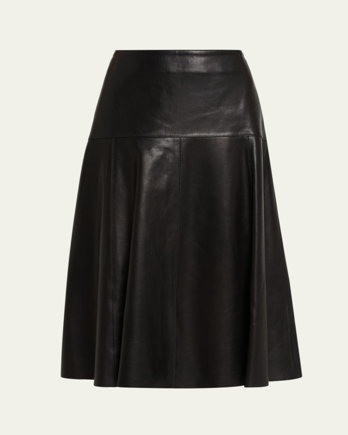 Arma Susana A-Line Leather Midi Skirt | Thumbnail 6 Arma Susana A-Line Leather Midi Skirt | Thumbnail 6