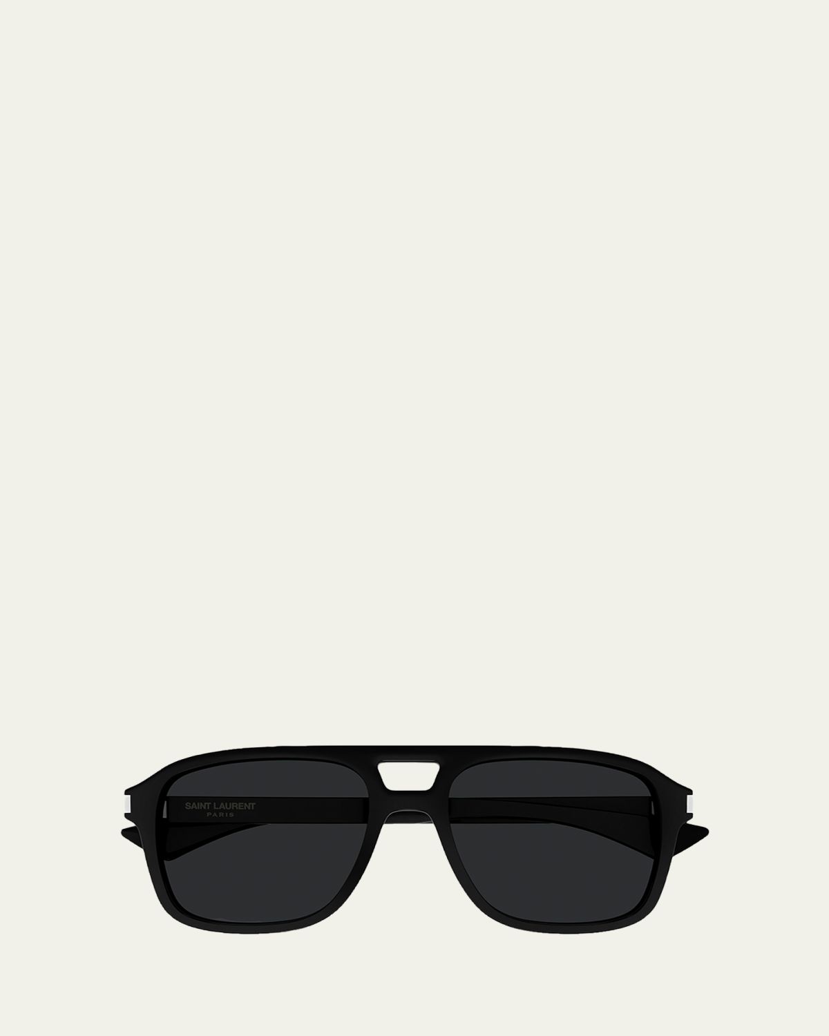 Saint Laurent Men 's SL 881-001 Acetate Rectangle Sunglasses