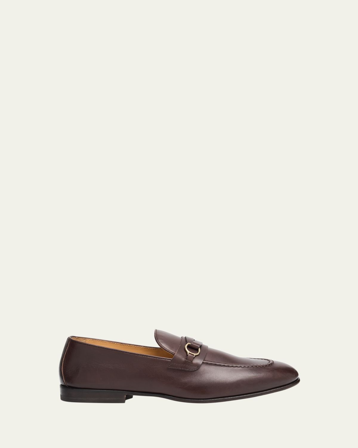 Brunello Cucinelli Men's Leather Bit Loafers