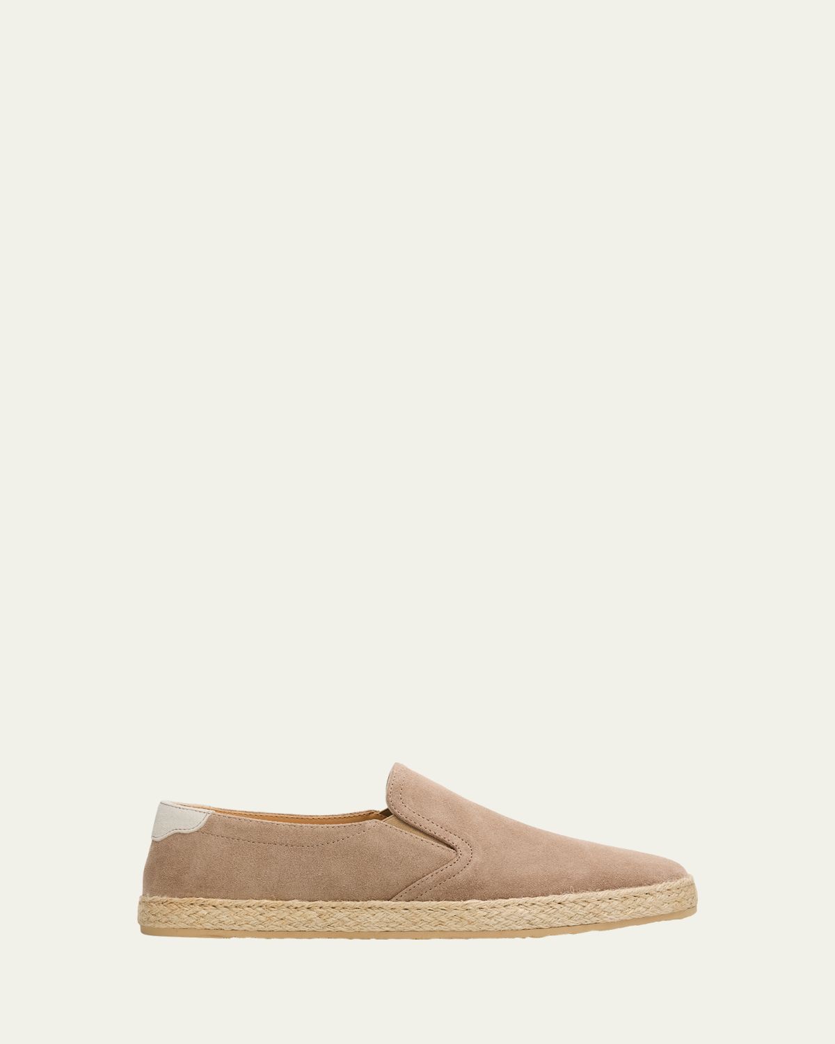 Brunello Cucinelli Men 's Suede Slip-On Espadrilles