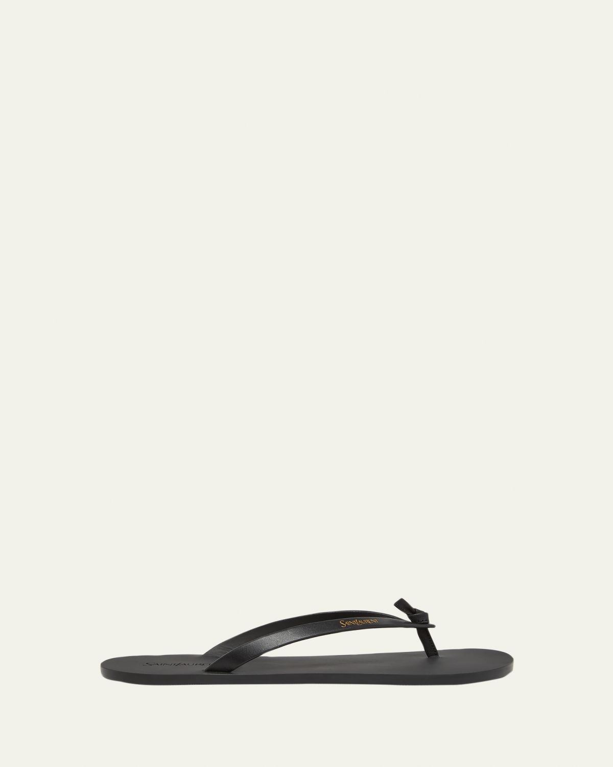 Saint Laurent Men 's Leather Thong Sandals