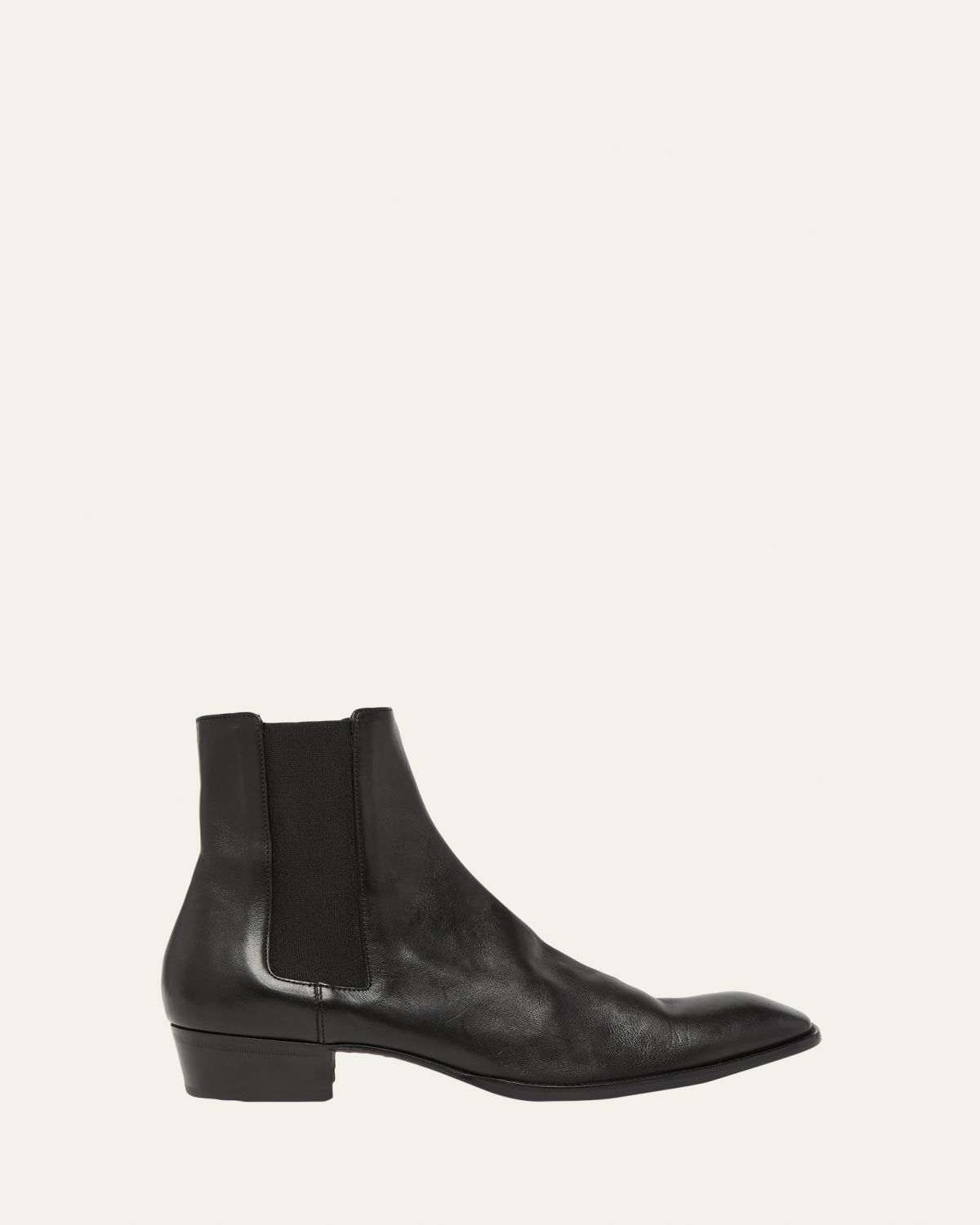 Saint Laurent Men's Stanton Leather Chelsea Boots