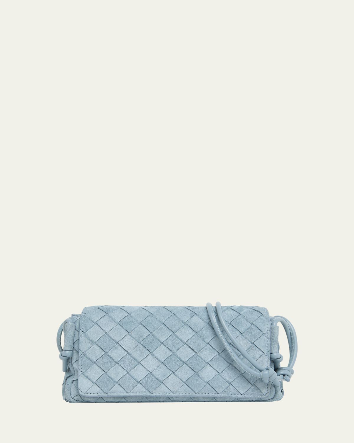 Bottega Veneta Smooth Suede Crossbody Bag | Thumbnail 15
