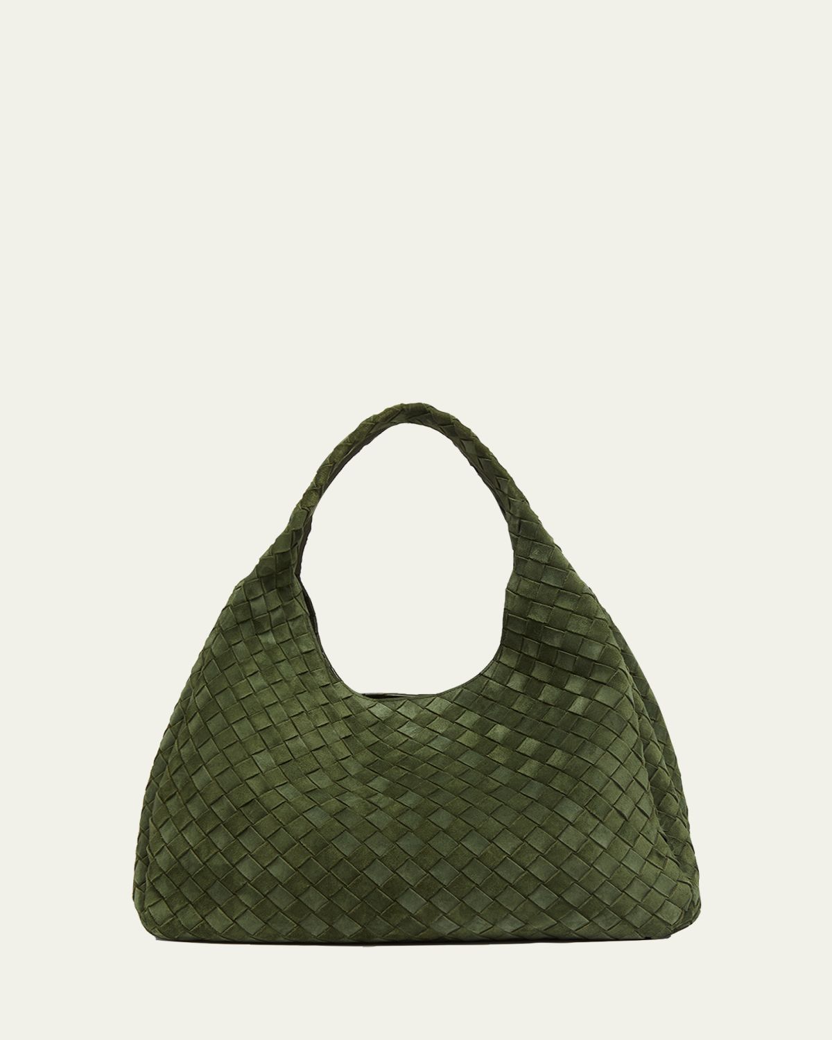 Bottega Veneta Campana Large Suede Shoulder Bag | Thumbnail 9 Bottega Veneta Campana Large Suede Shoulder Bag | Thumbnail 9