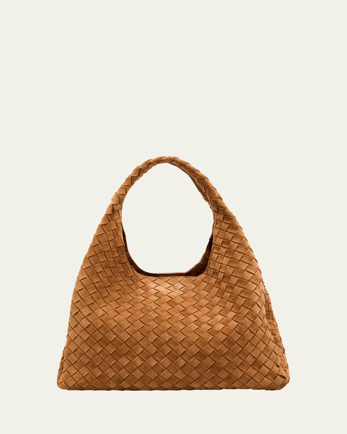 Bottega Veneta Campana Large Suede Shoulder Bag | Thumbnail 6