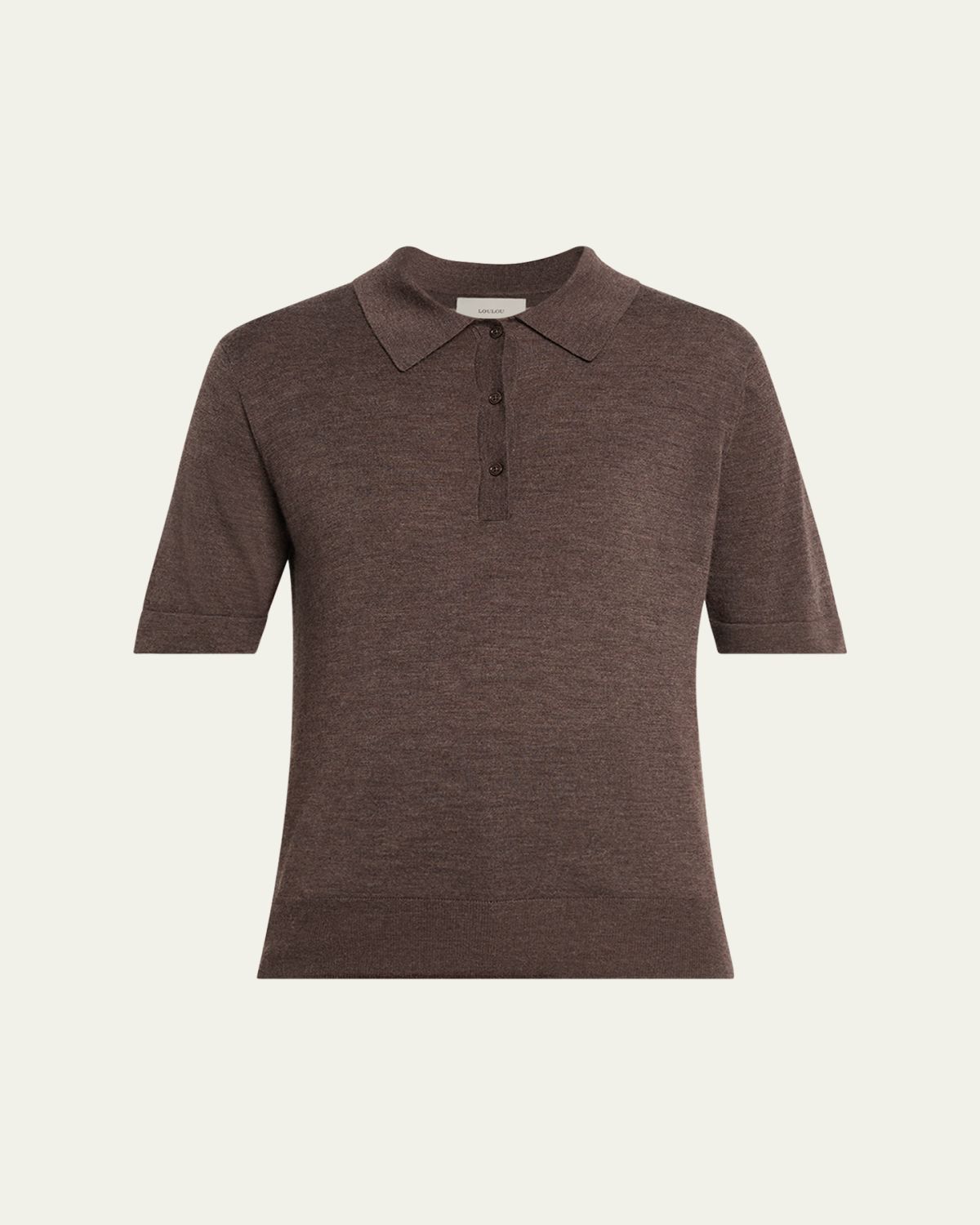 Loulou De Saison Migo Fine Cashmere Polo Sweater