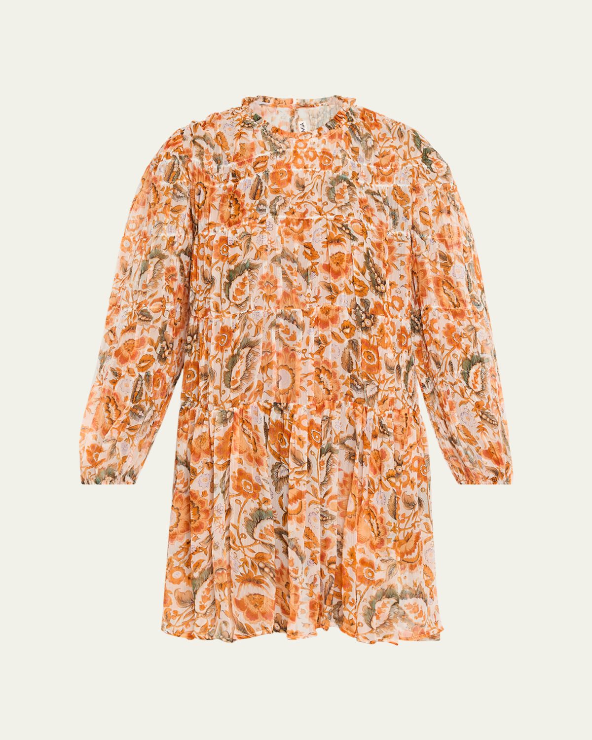 Alix of Bohemia Juno Topaz Flower Mini Dress