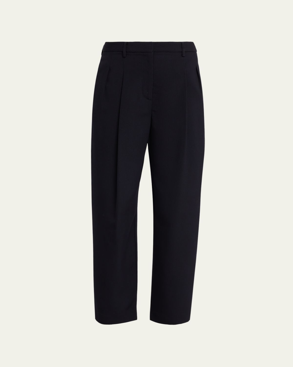 TWP Pleated Wool Cigarette Pants