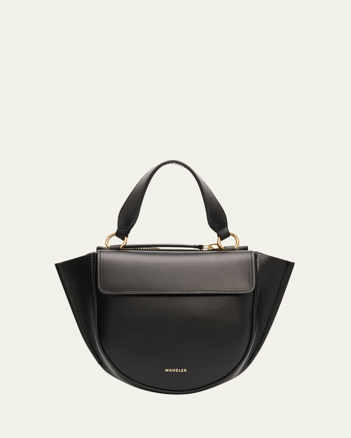 Wandler Hortensia Small Leather Top-Handle Bag