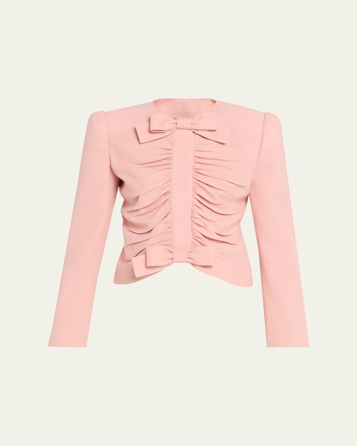Valentino Garavani Metallic Floral Jacquard Cowl-Neck Top | Thumbnail 6